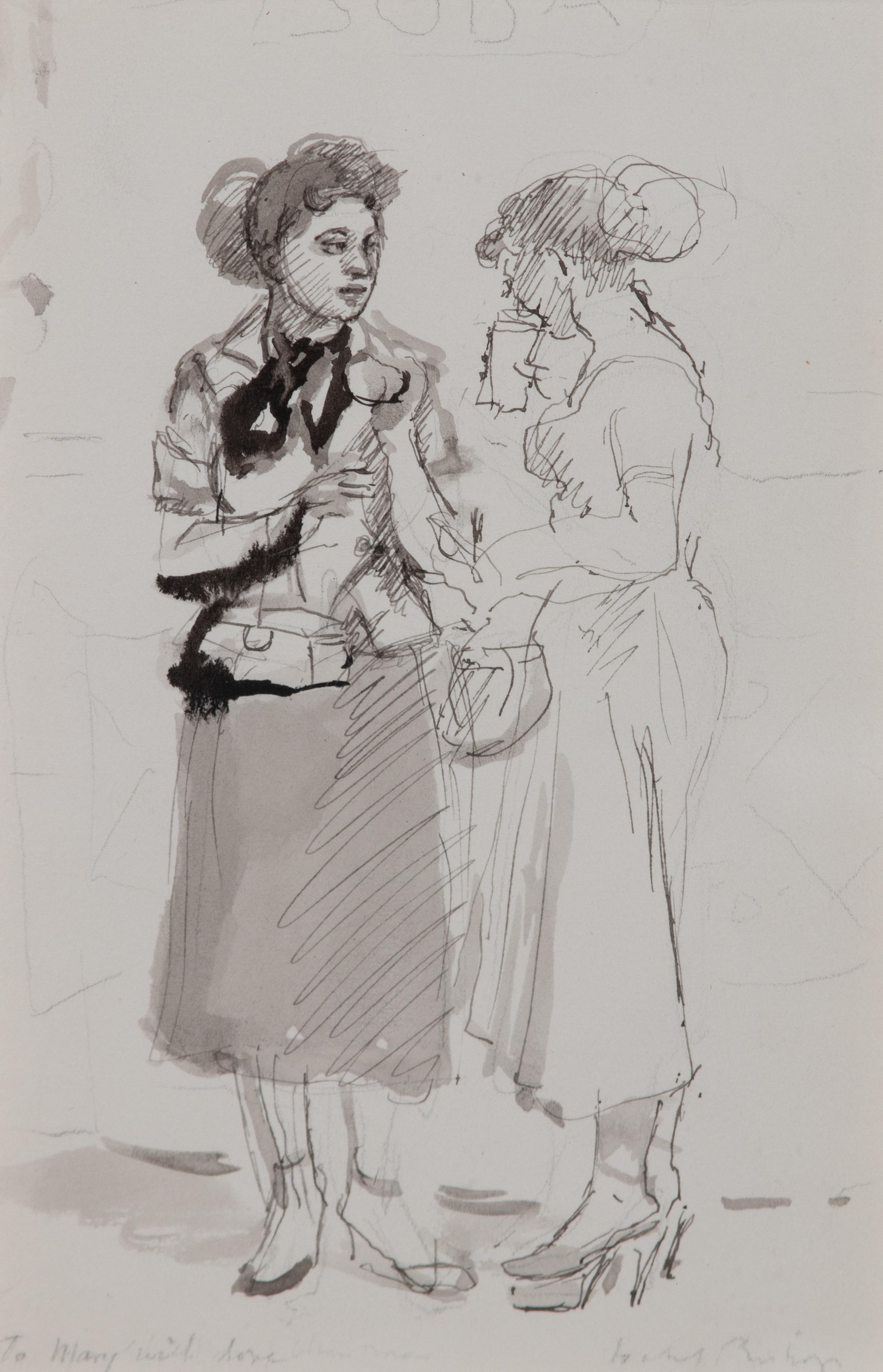 Isabel Bishop, (American, 1902-1988) — Soda, 1950