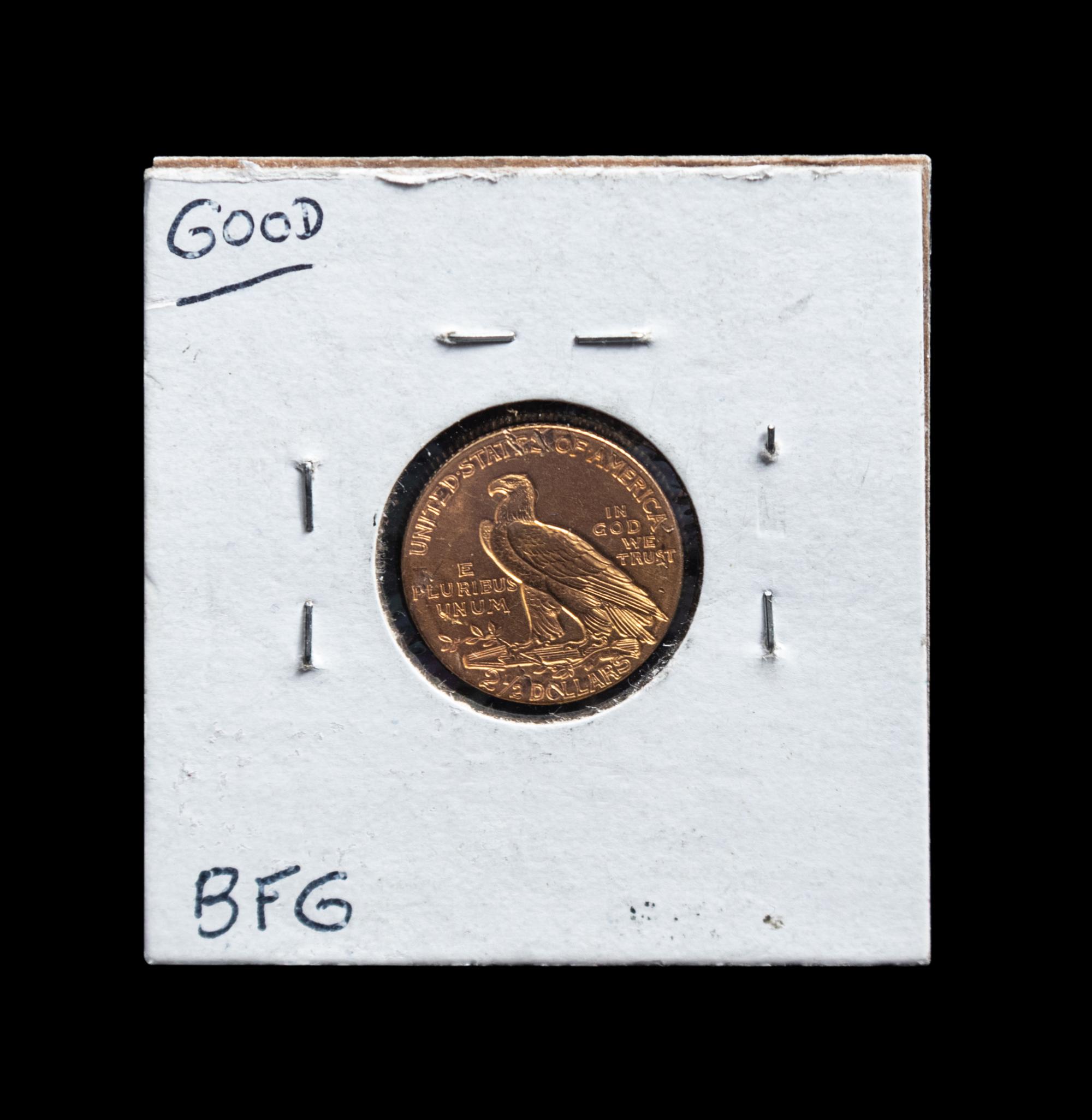 A 1908 Indian Head $2.50 Gold Coin