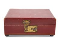 Seven Leather Veneered Desk Articles