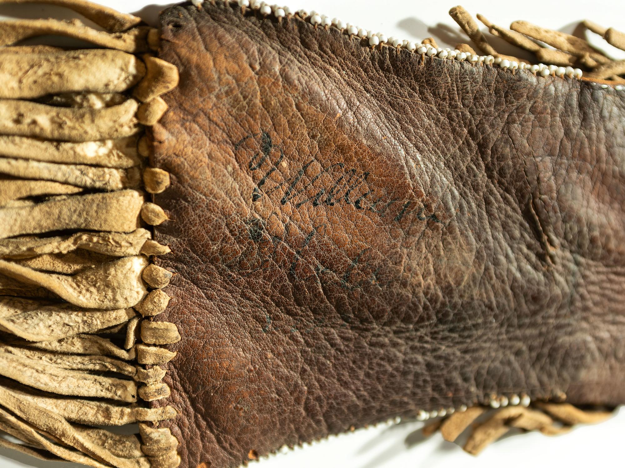 Kiowa Beaded Hide Strike-a-Light Case