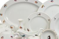 An American Porcelain Dinner Service