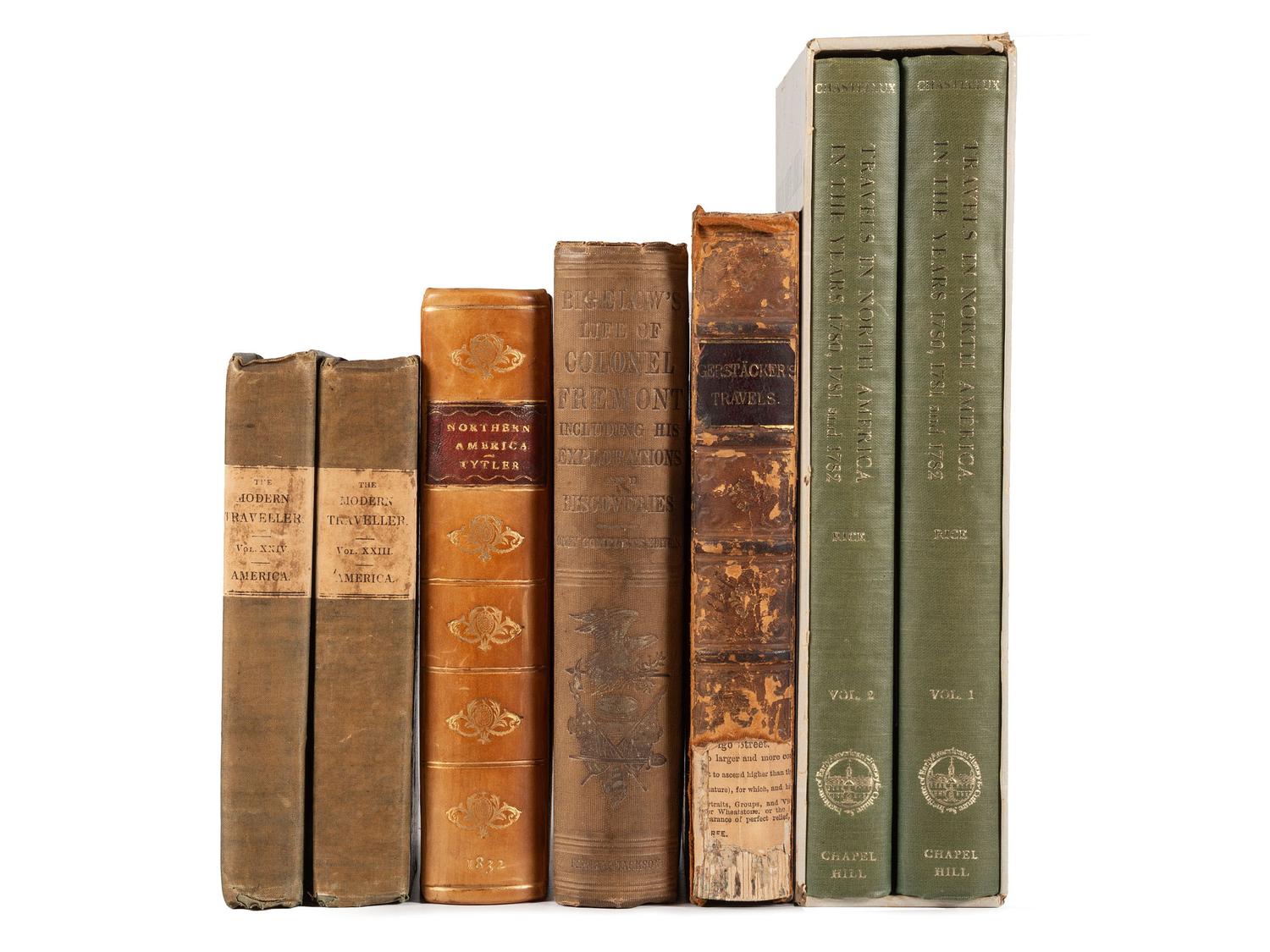 American Travel, Exploration & Expansion [AMERICAN EXPOLORATION]. A group of 5 titles, comprising: