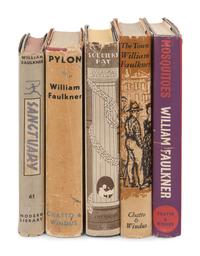 FAULKNER, William (1897-1962). A group of FIRST ENGLISH EDITIONS or later American printings of Faulkner's works, comprising: