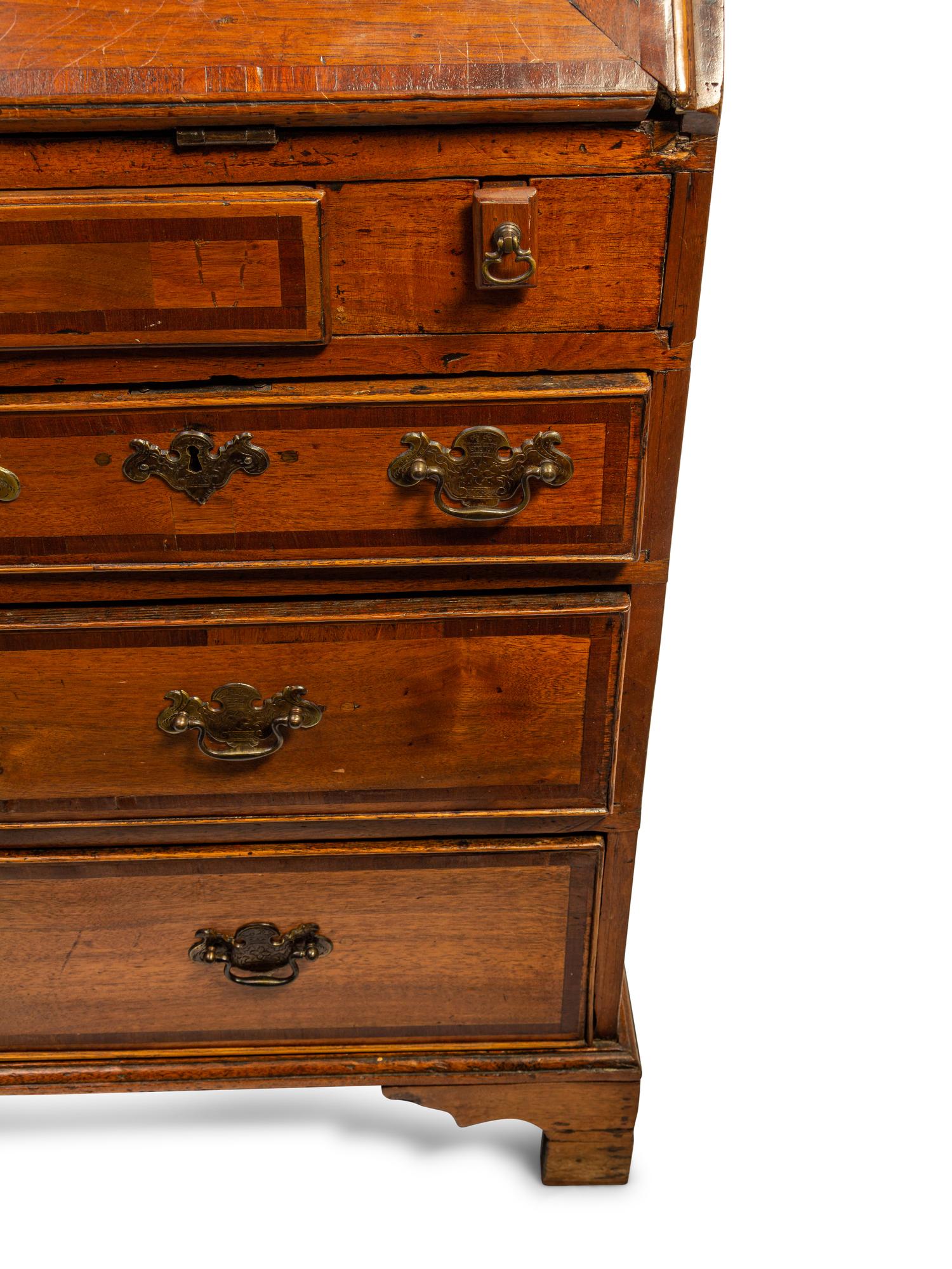 An American Slant Front Desk