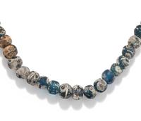 A Roman Blue Glass Necklace with Eye Beads