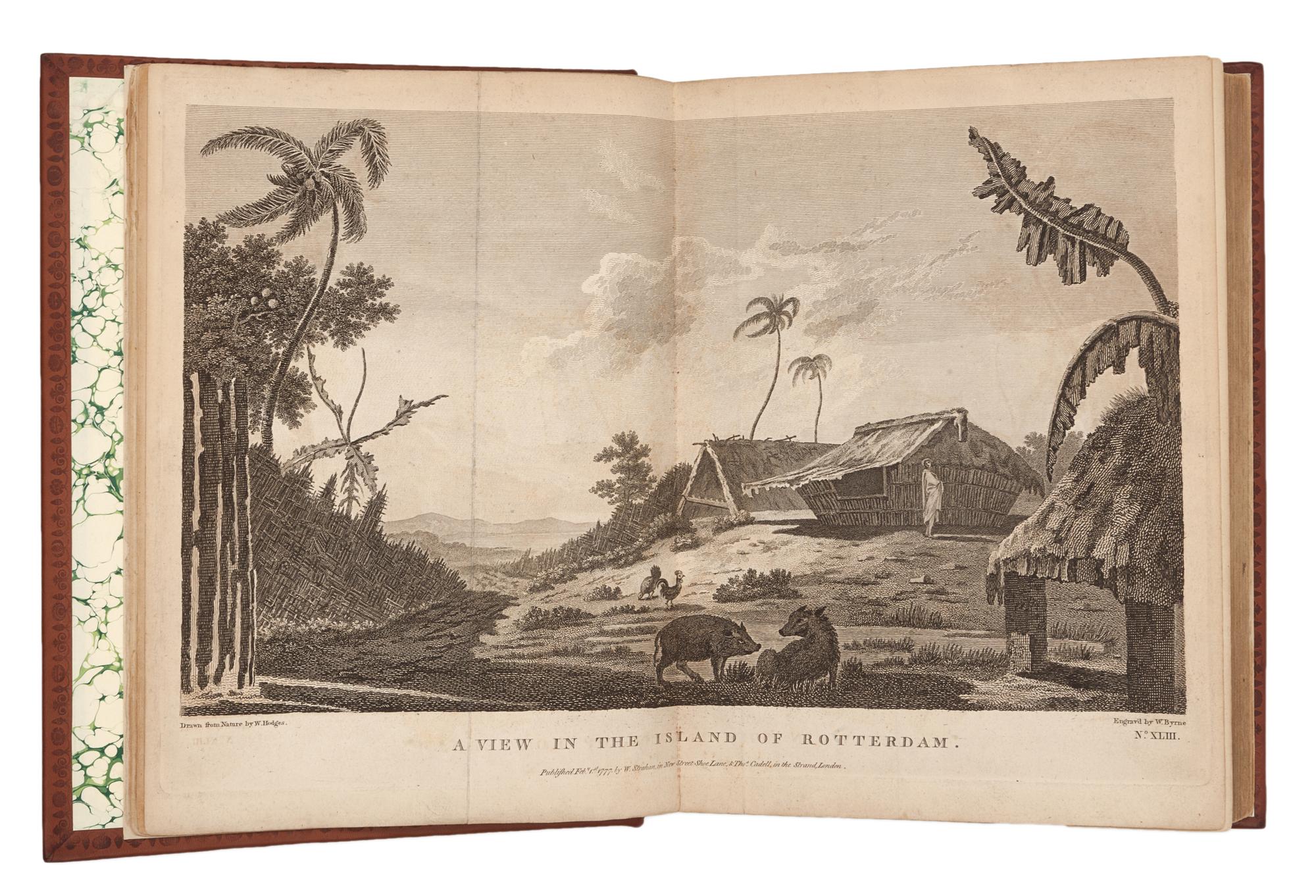 [TRAVEL & EXPLORATION] -- [COOK, James (1728-1779)]. -- [SECOND VOYAGE]. A Voyage Towards the South Pole and Round the World. Performed in His Majesty's Ships the Resolution and Adventure, In the years 1772, 1773, 1774, and 1775. London: for W. Strahan and T. Cadell, 1779.