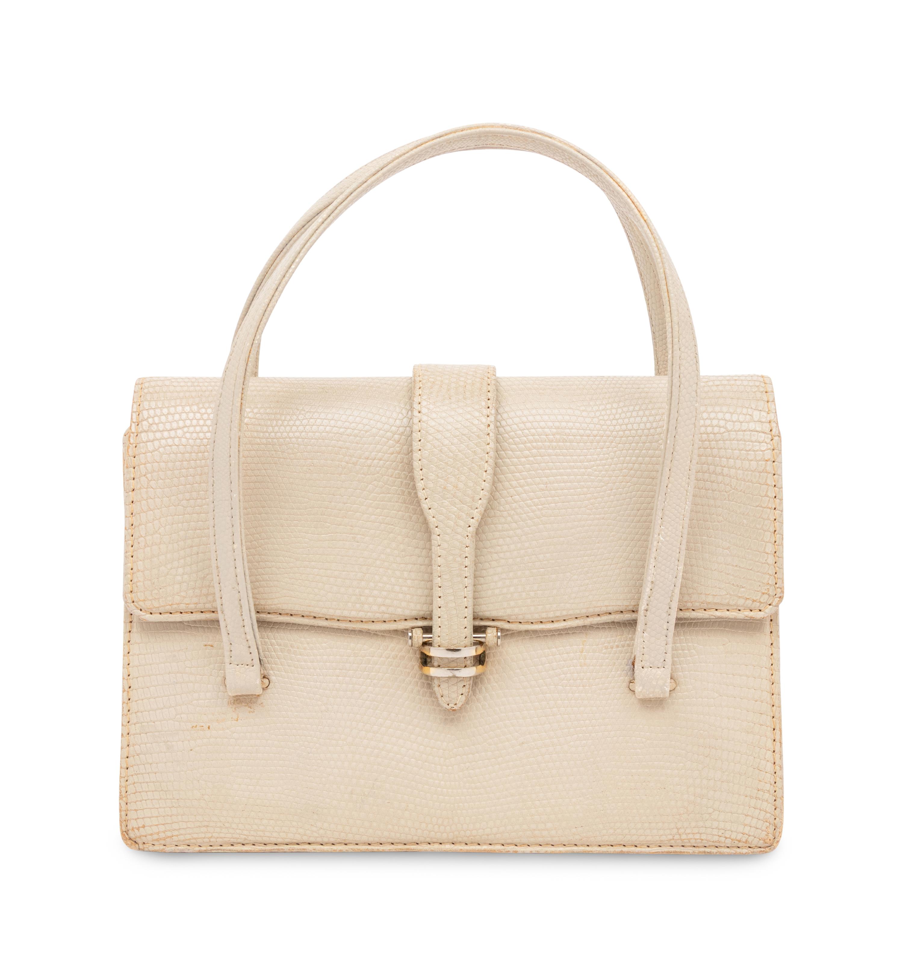 Gucci, Lizard Skin Handbag