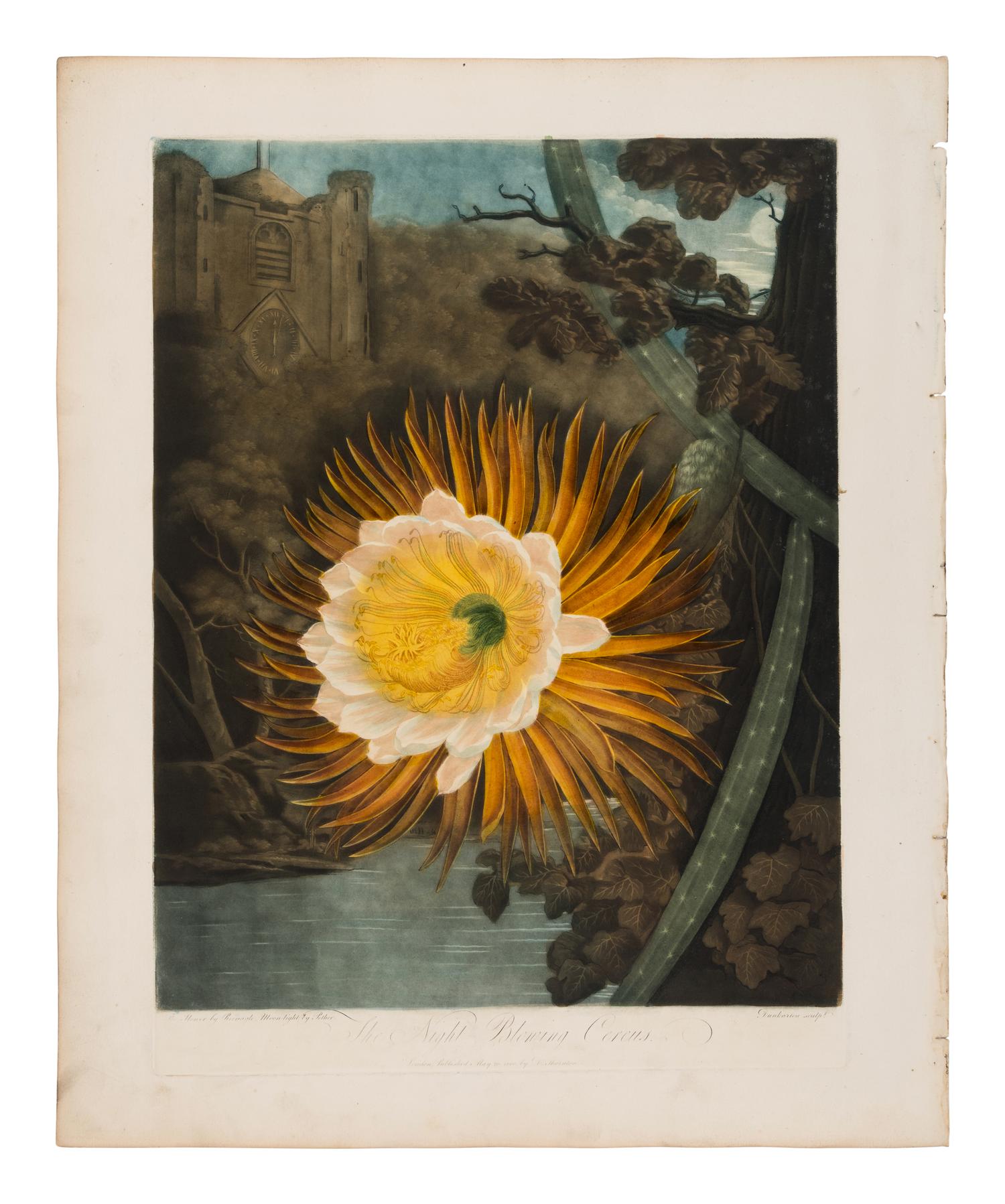 THORNTON, Robert John (1768-1837). New Illustration of the Sexual System of Carolus von Linnaeus Comprehending... and the Temple of Flora, or Garden of Nature . London: for the Publisher, by T. Bensley [1799-] 1807-[1812].