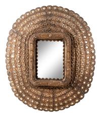 A Large Italian Giltwood Mirror