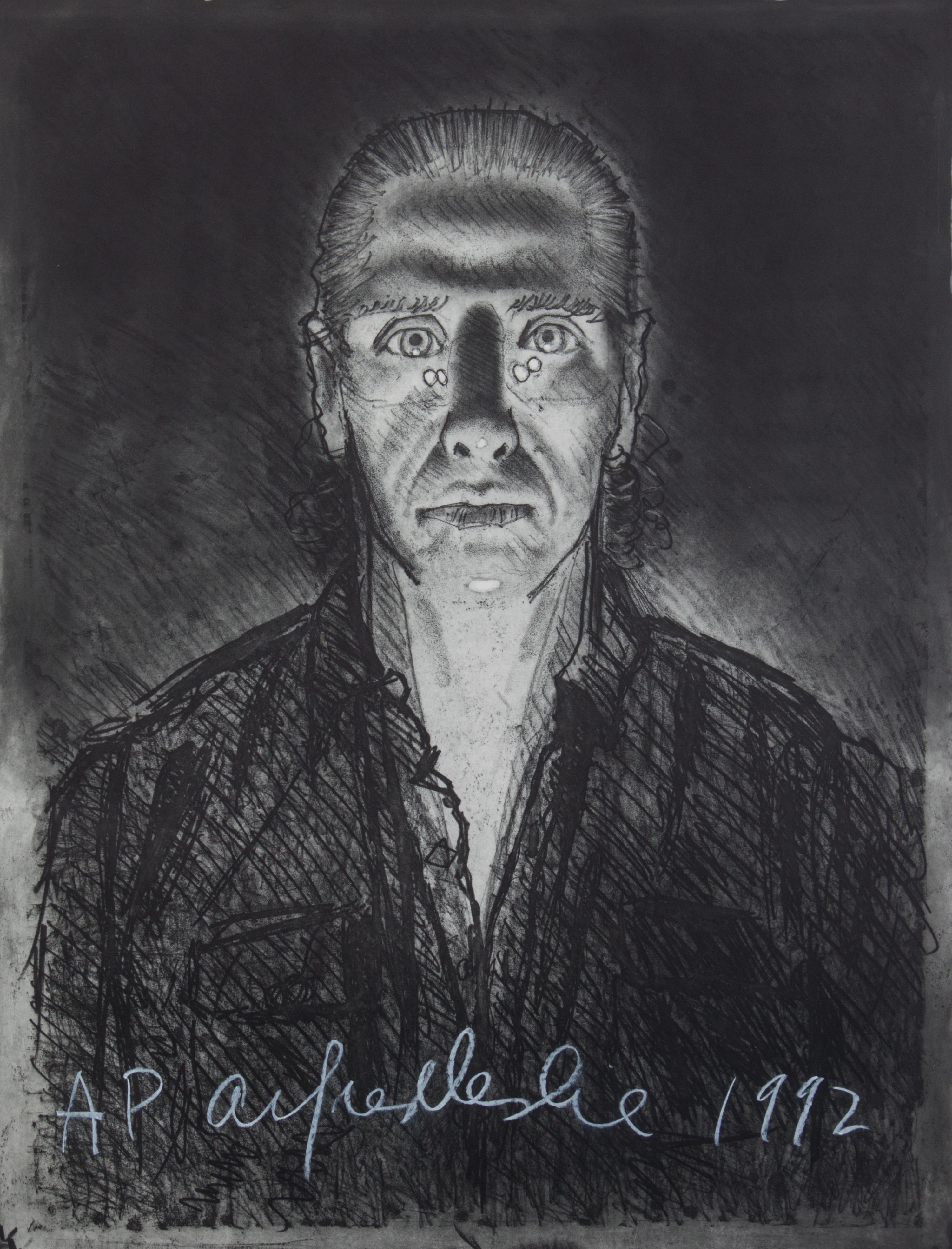 Alfred Leslie, (American, b. 1927), Self Portrait, 1992