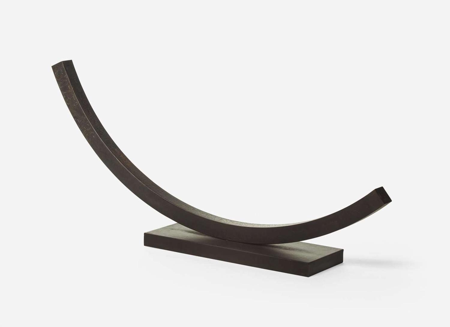 Bernar Venet (French, b. 1941) - 107.5° ARC