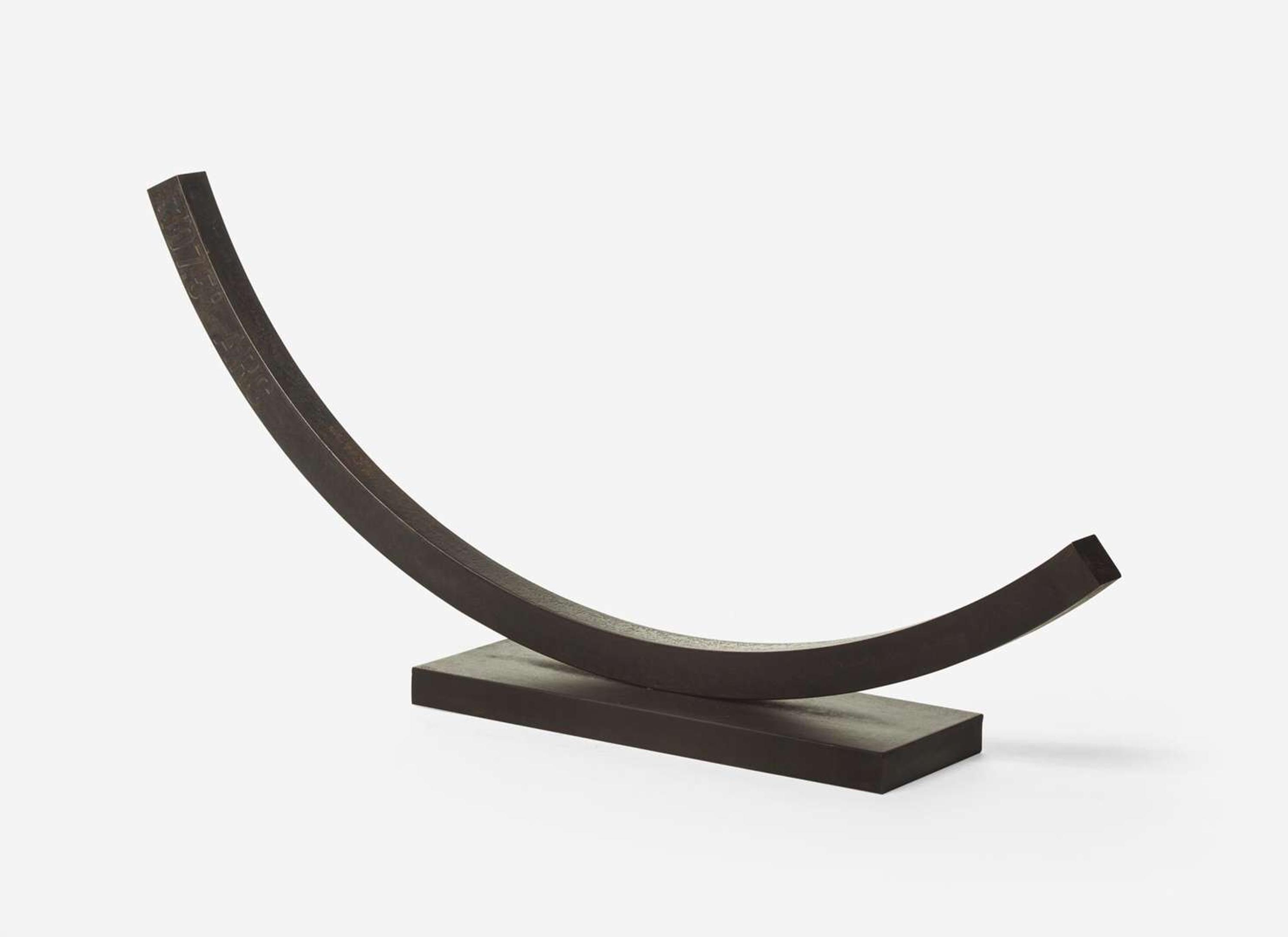 Bernar Venet (French, b. 1941) - 107.5° ARC