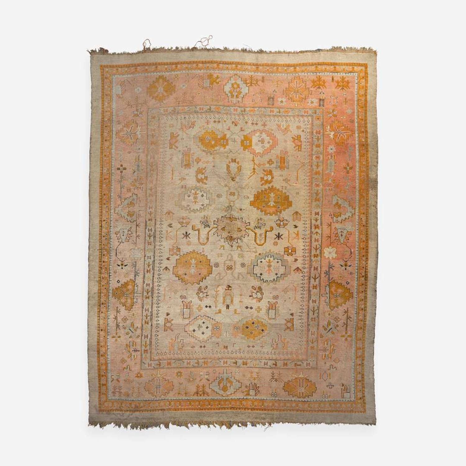 An Oushak carpet early 20th century