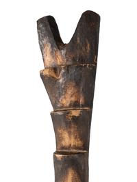 A Dogon Ladder and Two Staffs
