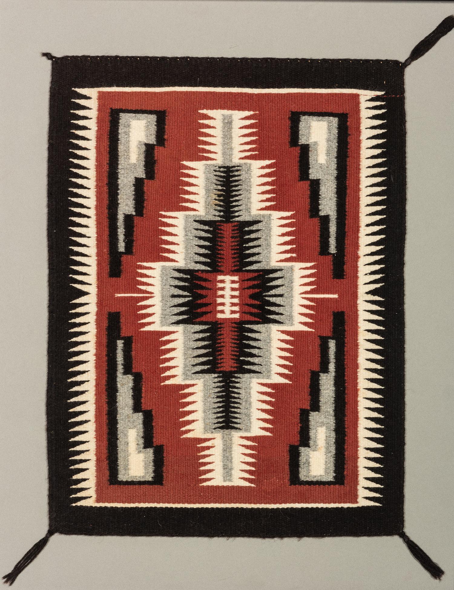 Navajo Two Grey Hills Weavings / Rugs