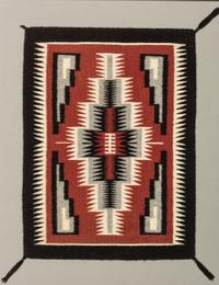 Navajo Two Grey Hills Weavings / Rugs