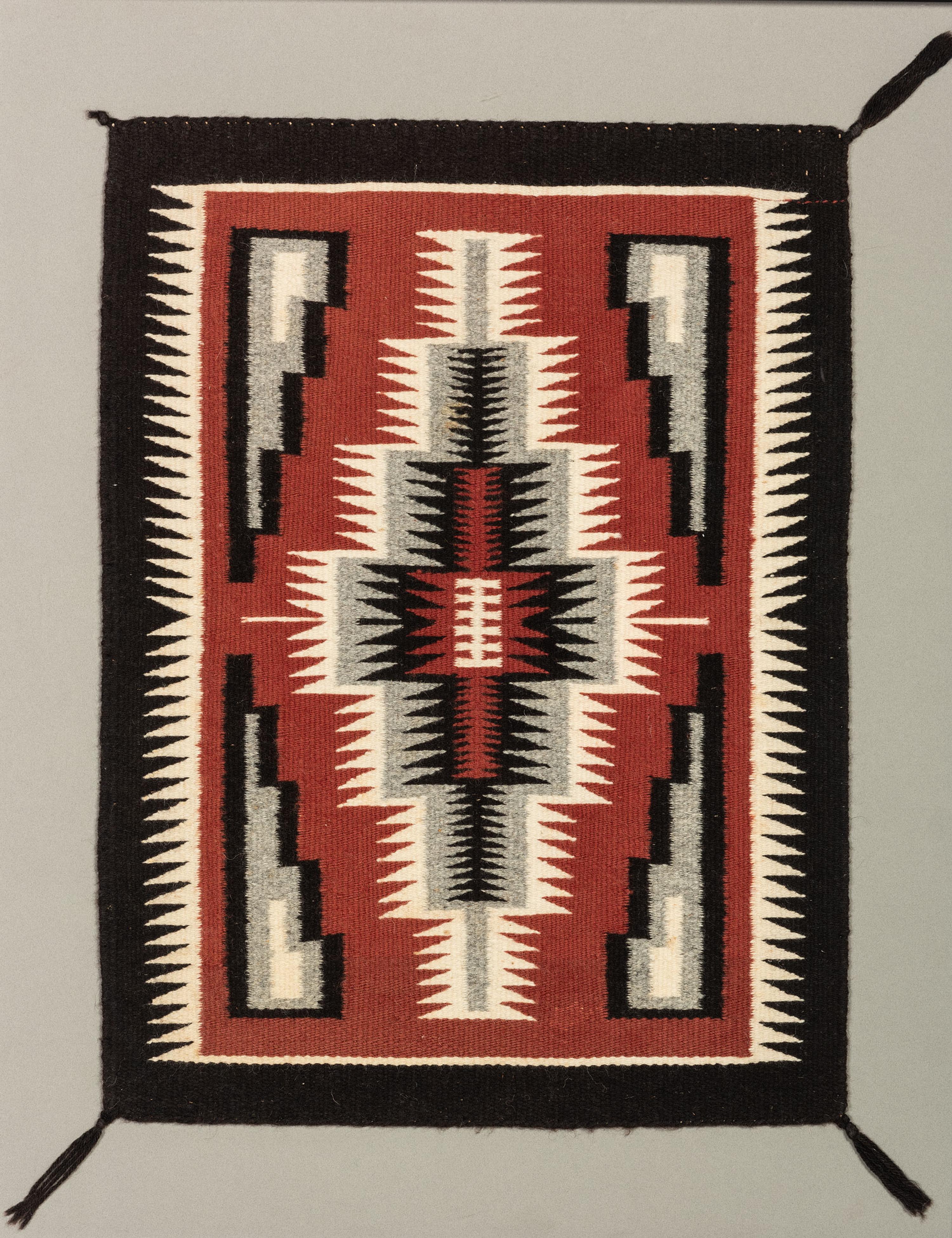 Navajo Two Grey Hills Weavings / Rugs