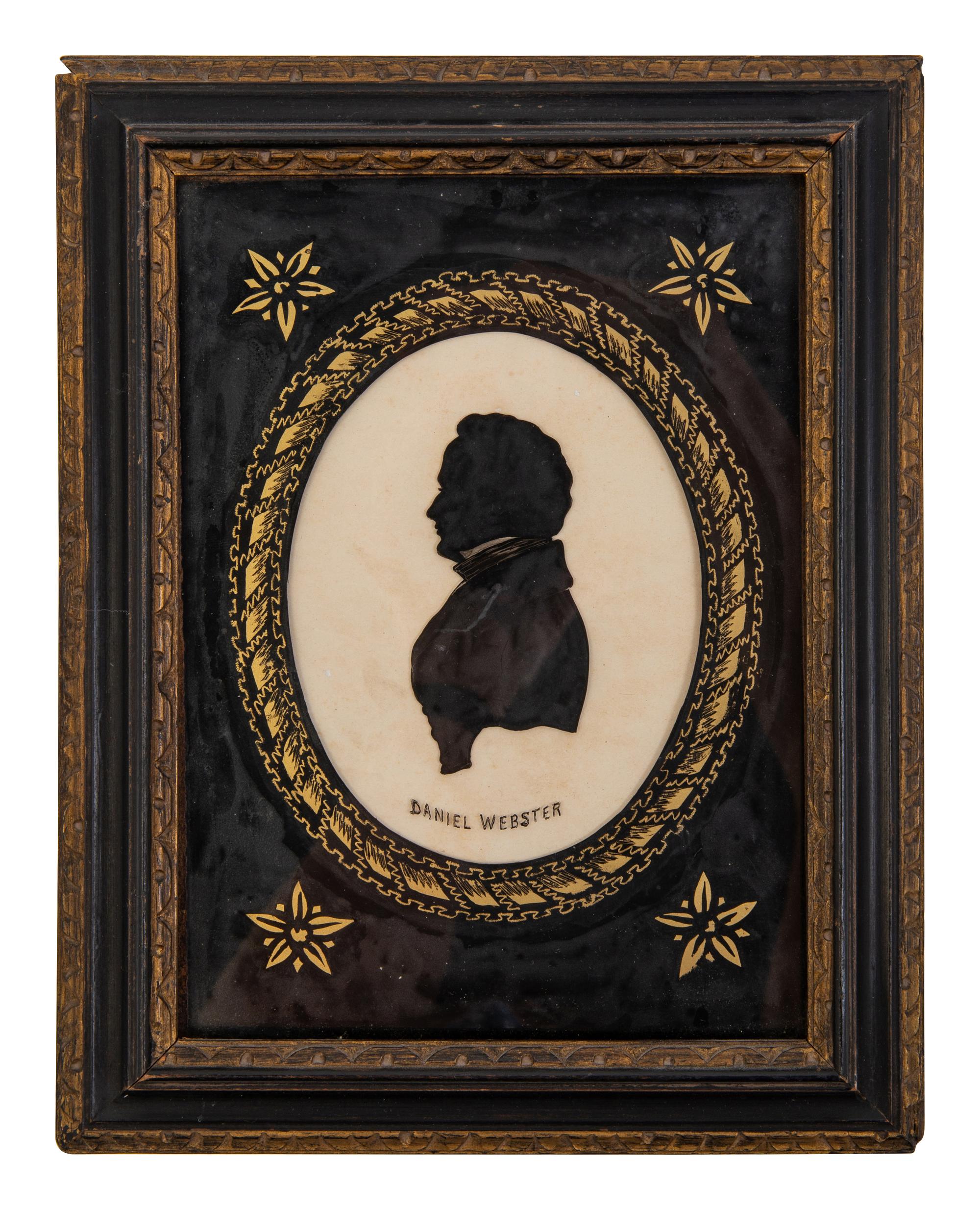 A Silhouette Depicting Daniel Webster