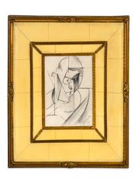 Cubist Sketch for a Portrait