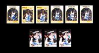 A Collection of 1980s Manute Bol Signed Autograph Basketball Cards