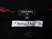 Chanel Cardigan & Dior Sweater