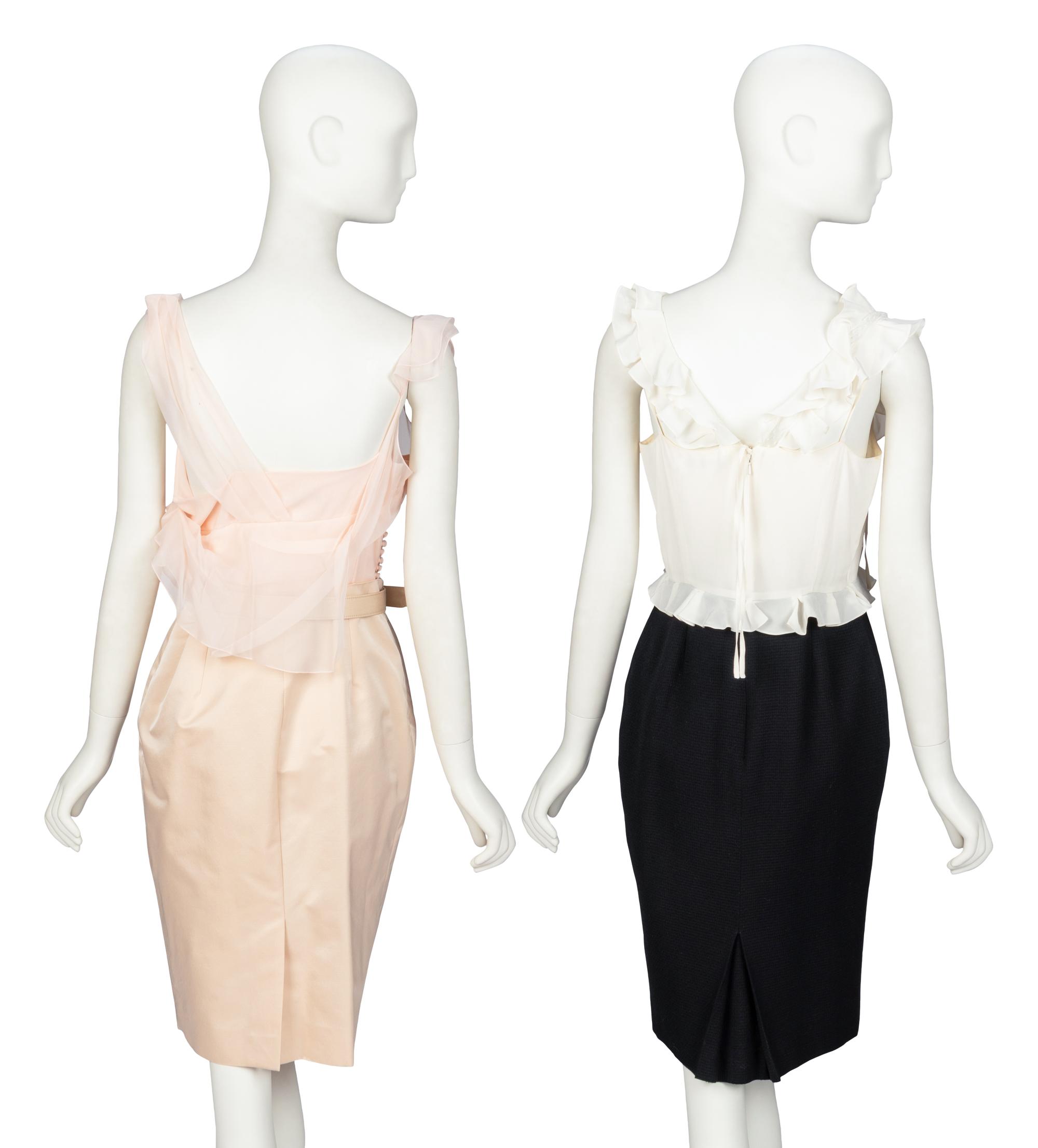 Christian Dior by John Galliano , Two Sleeveless Dresses
