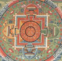 A Tibetan Mandala Thangka of Amitayus