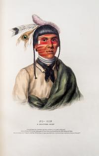MCKENNEY AND HALL. History of the Indian Tribes of North America. Philadelphia, 1836, 1842 and 1844. 3 vols. with 120 plates