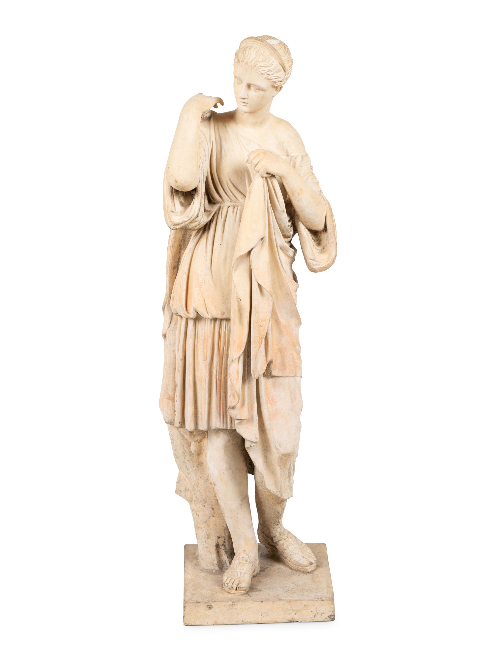 A Neoclassic Style Composition Figure