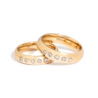 COLLECTION OF YELLOW GOLD AND DIAMOND RINGS