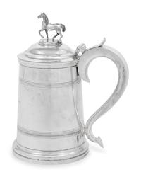 An Indian Colonial Victorian Silver Tankard