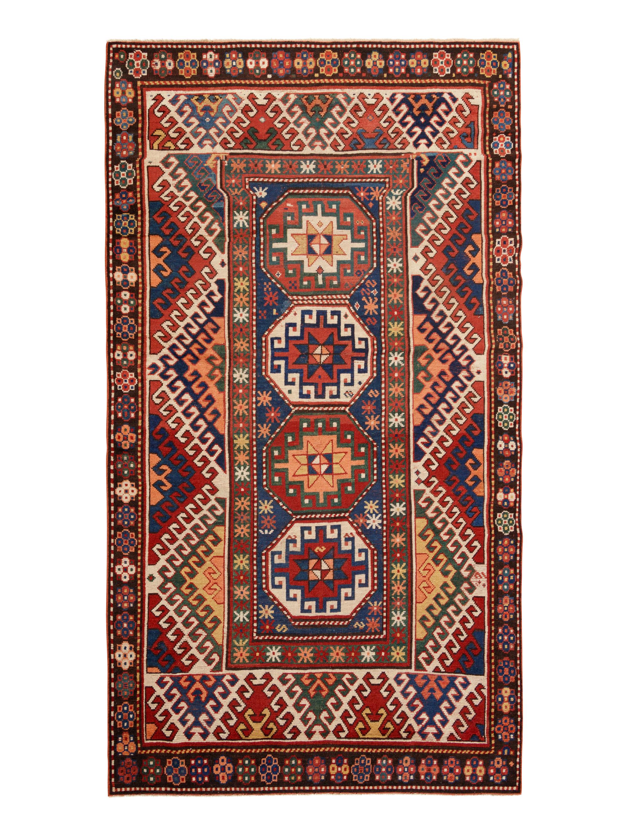 A Caucasian Kazakh Wool Rug