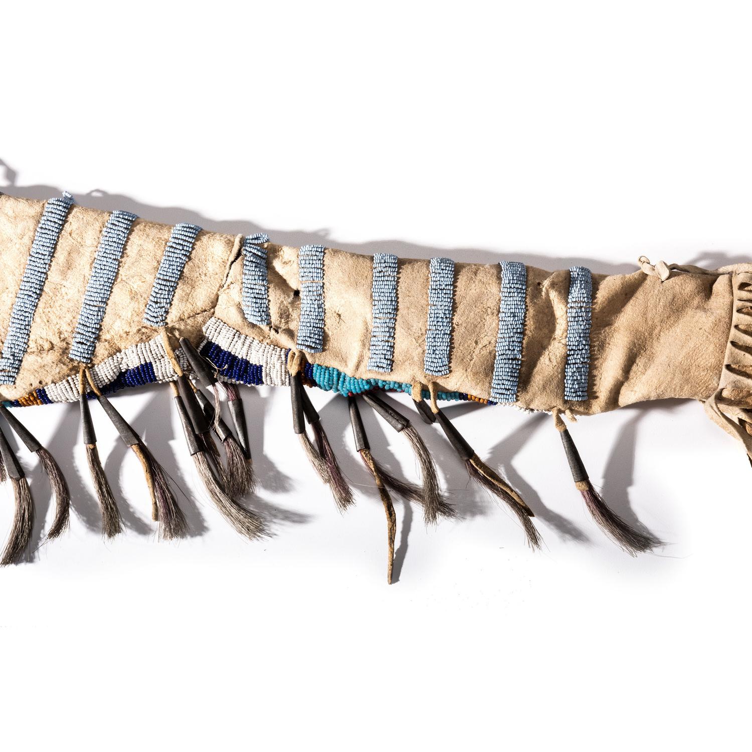 Cheyenne Beaded Hide Rifle Scabbard