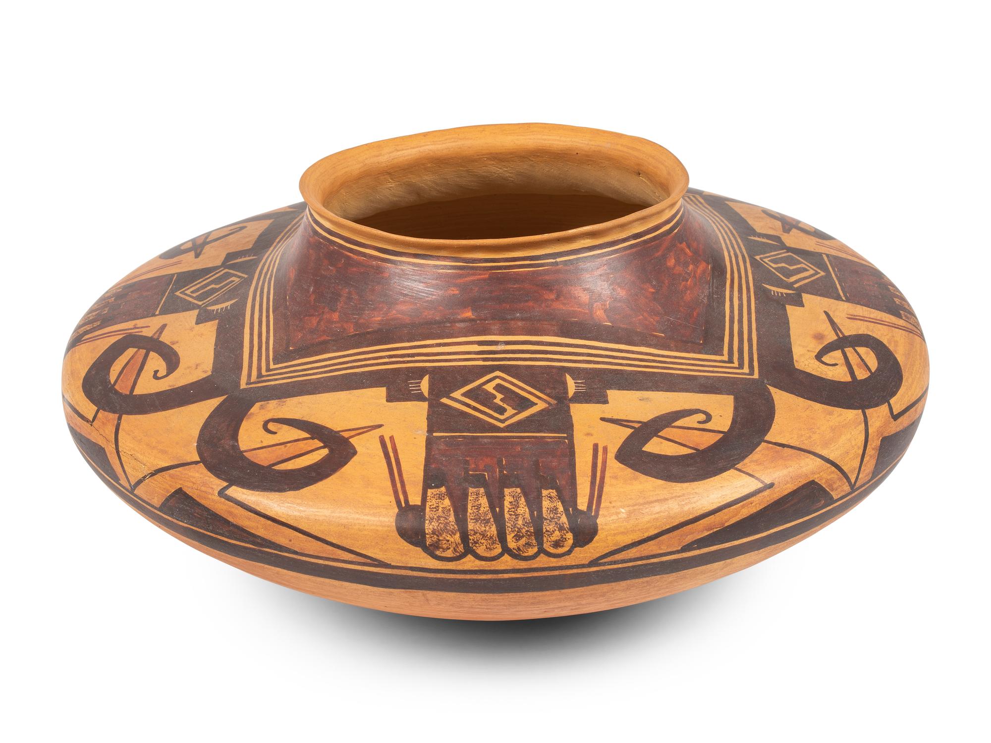 Polychrome Pottery Jar