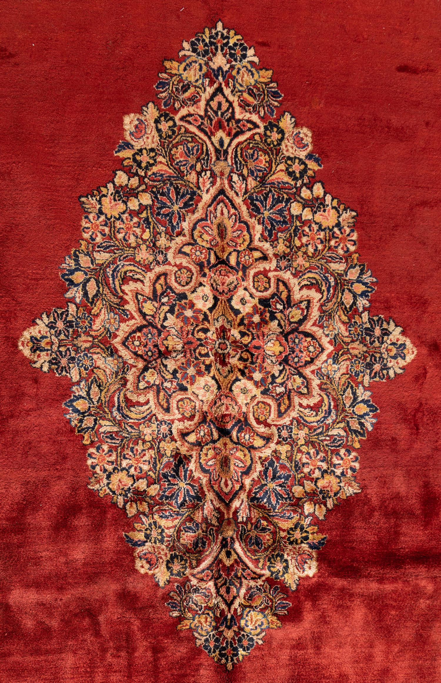 A Sarouk Wool Rug