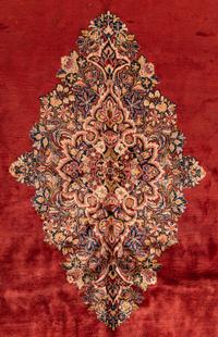 A Sarouk Wool Rug
