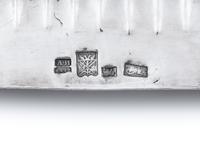 A Nicholas I Russian Silver Serving Tray