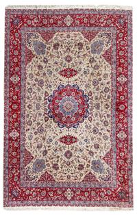 An Isfahan Wool Rug 11 feet 9 inches x 8 feet 4 1/2 inches. — 20TH CENTURY