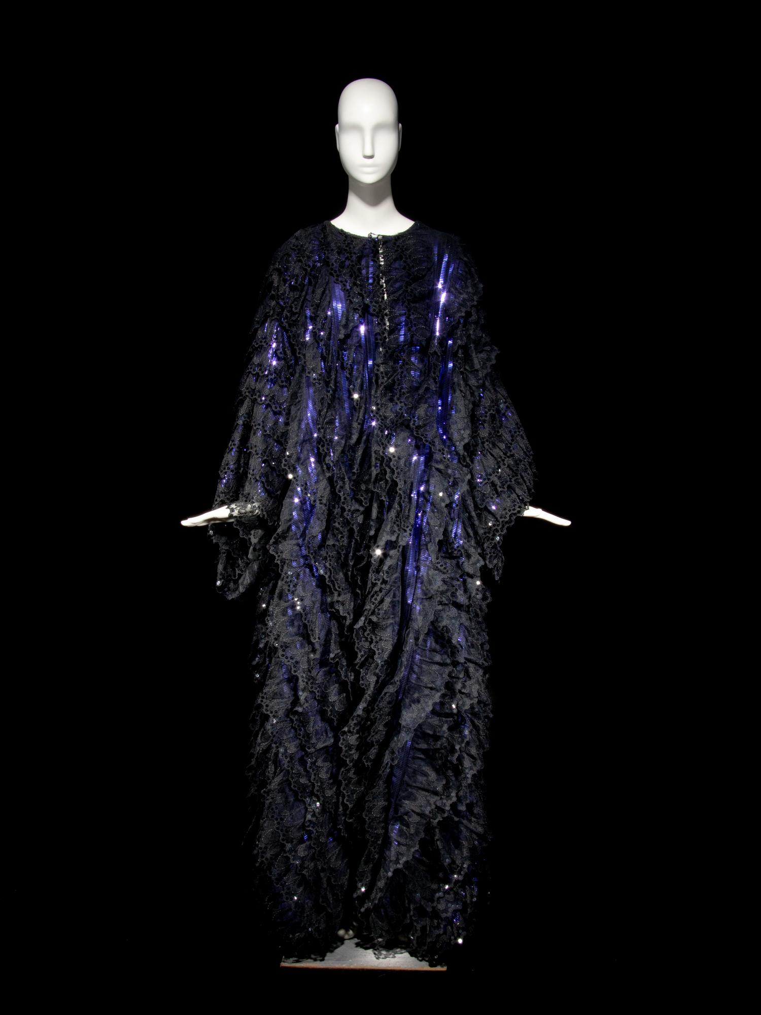 Haute Couture Coat, Attributed to Paco Rabanne, 1989