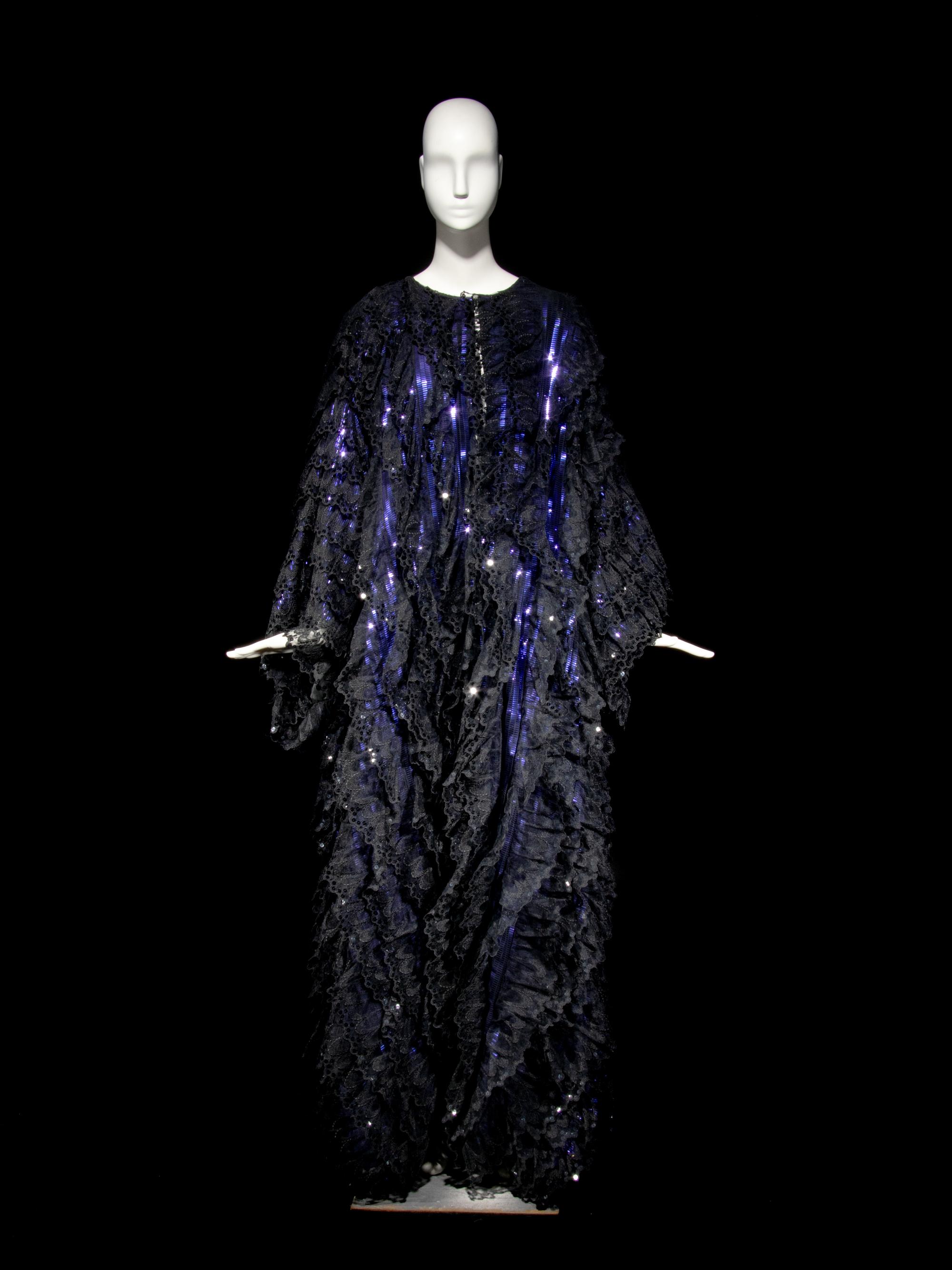 Haute Couture Coat, Attributed to Paco Rabanne, 1989