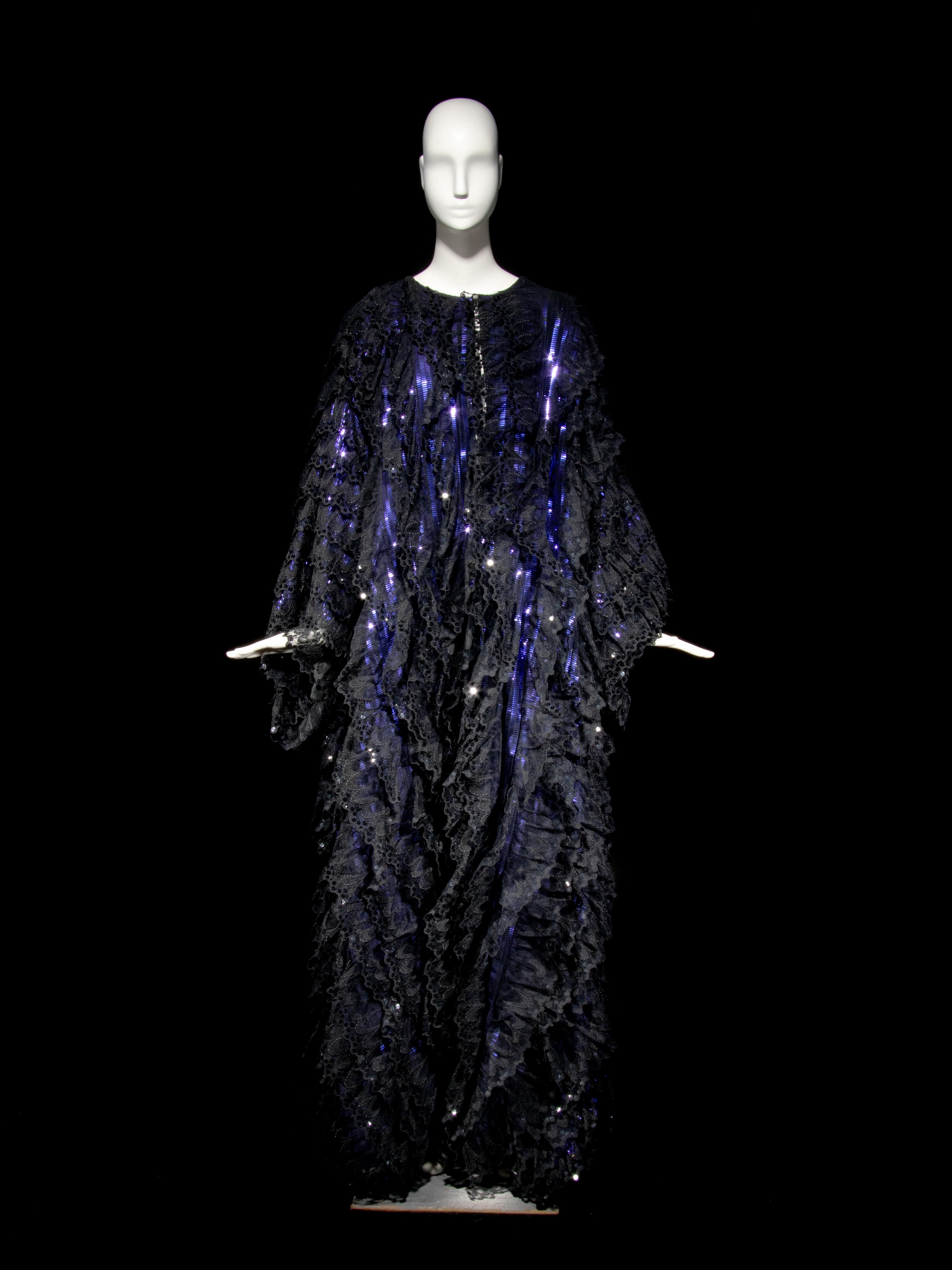 Haute Couture Coat, Attributed to Paco Rabanne, 1989