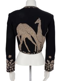 Two Geoffrey Beene Embroidered Jackets, 1990s