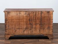 A Chippendale Grain-Painted Poplar Three Drawer Blanket Chest
