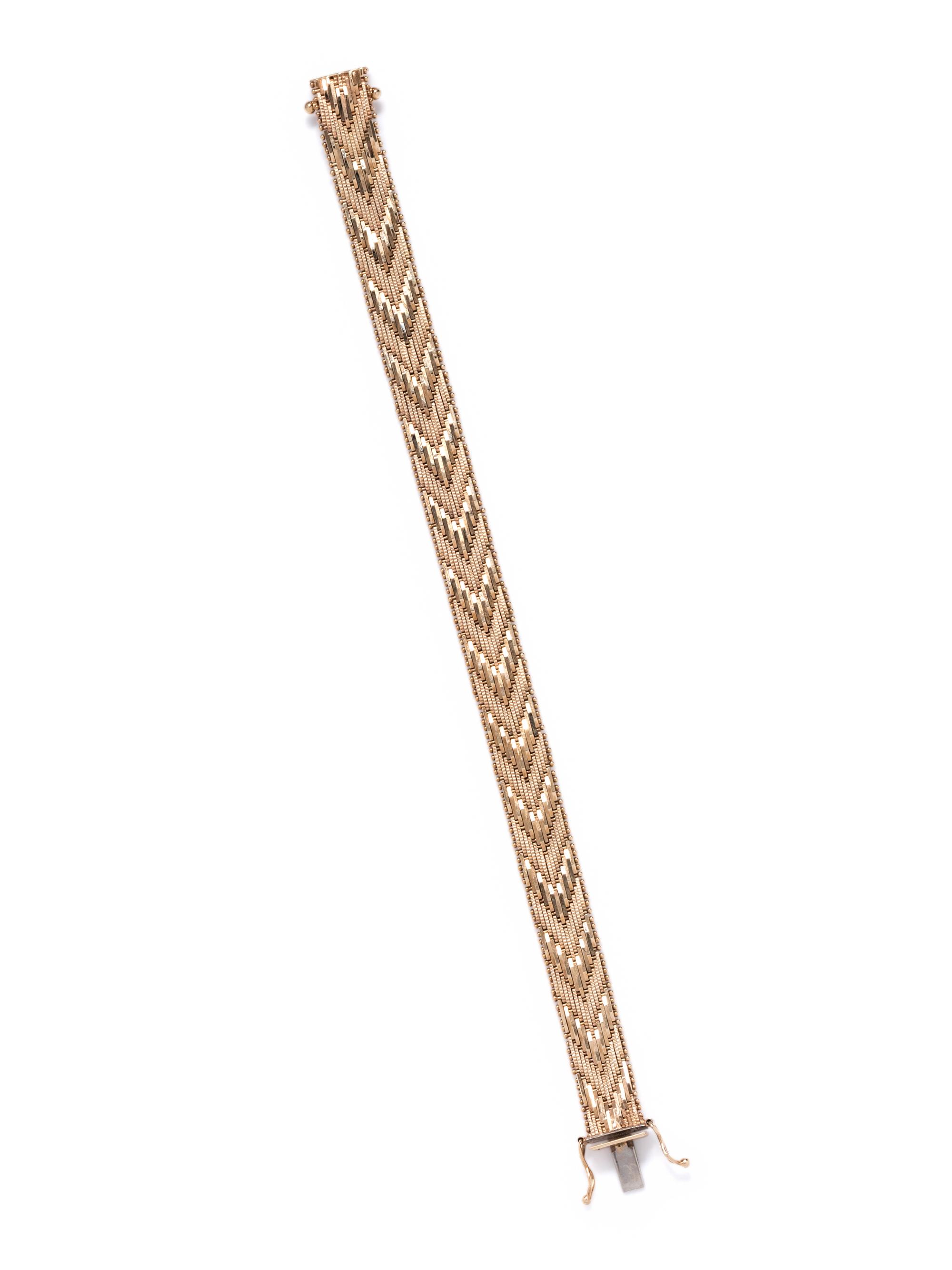 YELLOW GOLD BRACELET