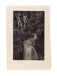 [MOSER, Barry, illustrator]. The Complete Set of Prints Both Published and Unpublished for the Deluxe Edition of The Pennyroyal Caxton Bible . [North Hatfield, MA and New York City: Pennyroyal Caxton Press, 1999].