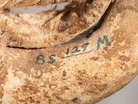 Plains Elk Horn Hide Flesher, with Tally Marks