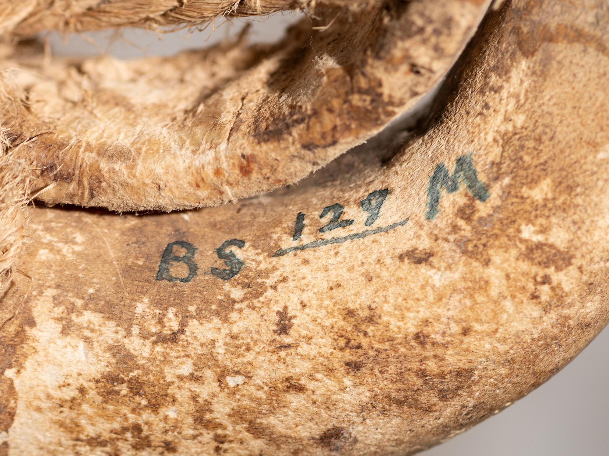 Plains Elk Horn Hide Flesher, with Tally Marks