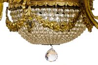 A French Gilt Bronze Three-Light Chandelier