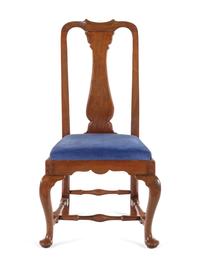 A Queen Anne Walnut Side Chair