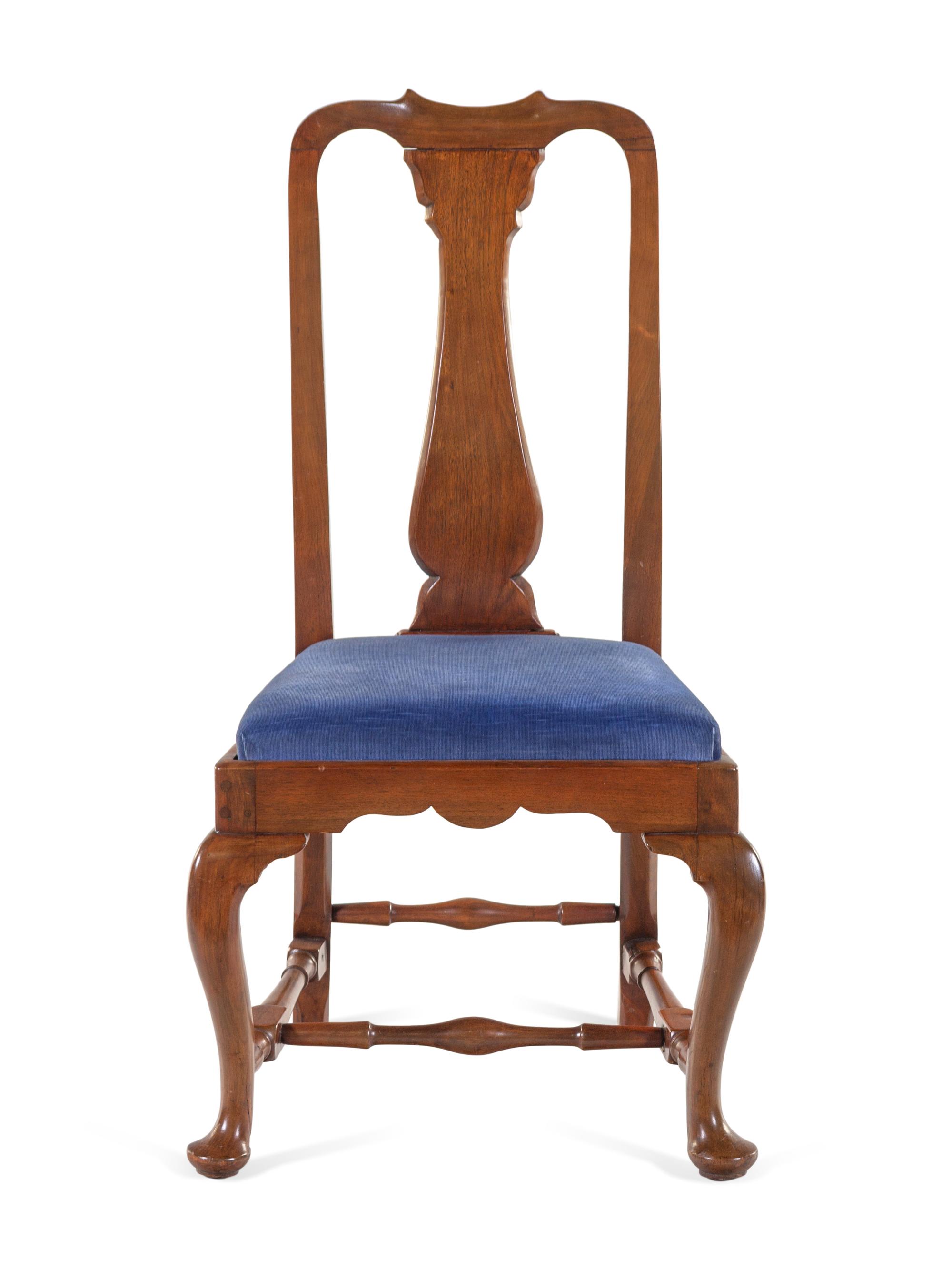 A Queen Anne Walnut Side Chair